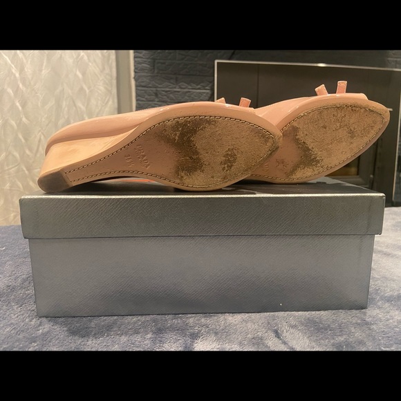 Size 36.5 light pink Prada wedge - Picture 4 of 4